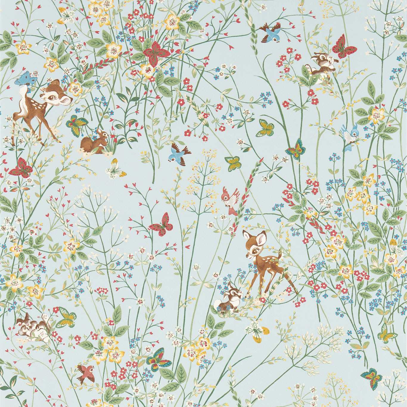 Bambi Wallpaper - Sea Salt - DDIW217278