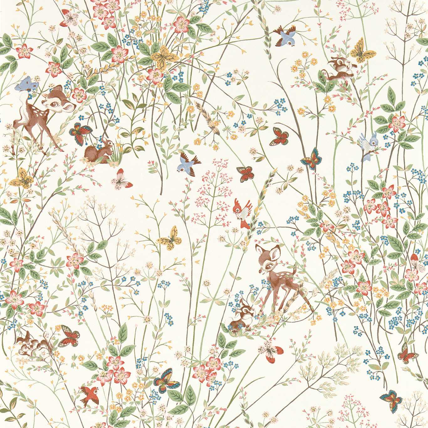 Bambi Wallpaper - Sugared Almonds - DDIW217276