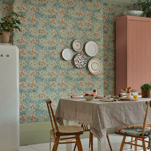 Bower Wallpaper - Herball/Weld - 217204 - Morris & Co