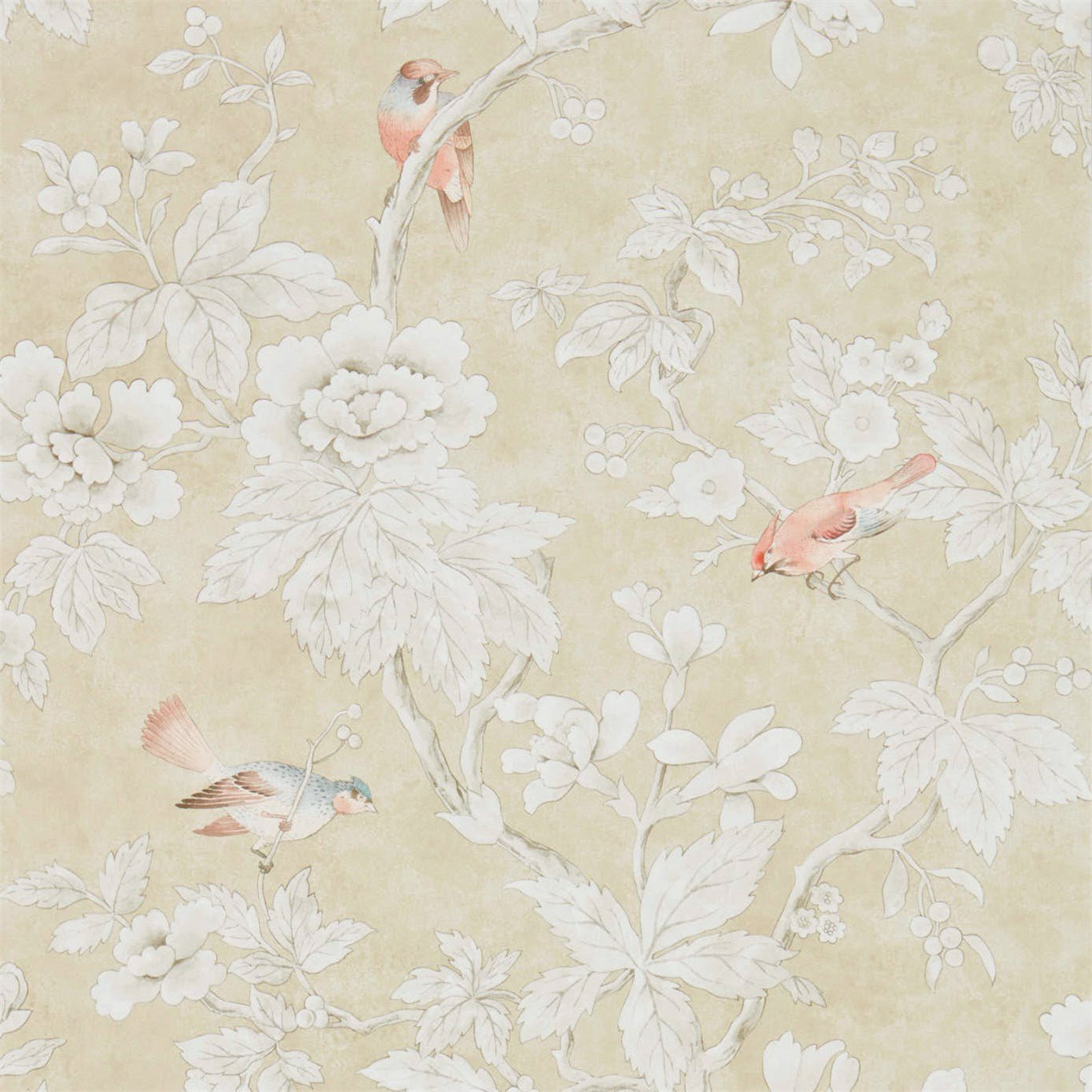 Chiswick Grove Wallpaper - Gold - DDAM216385