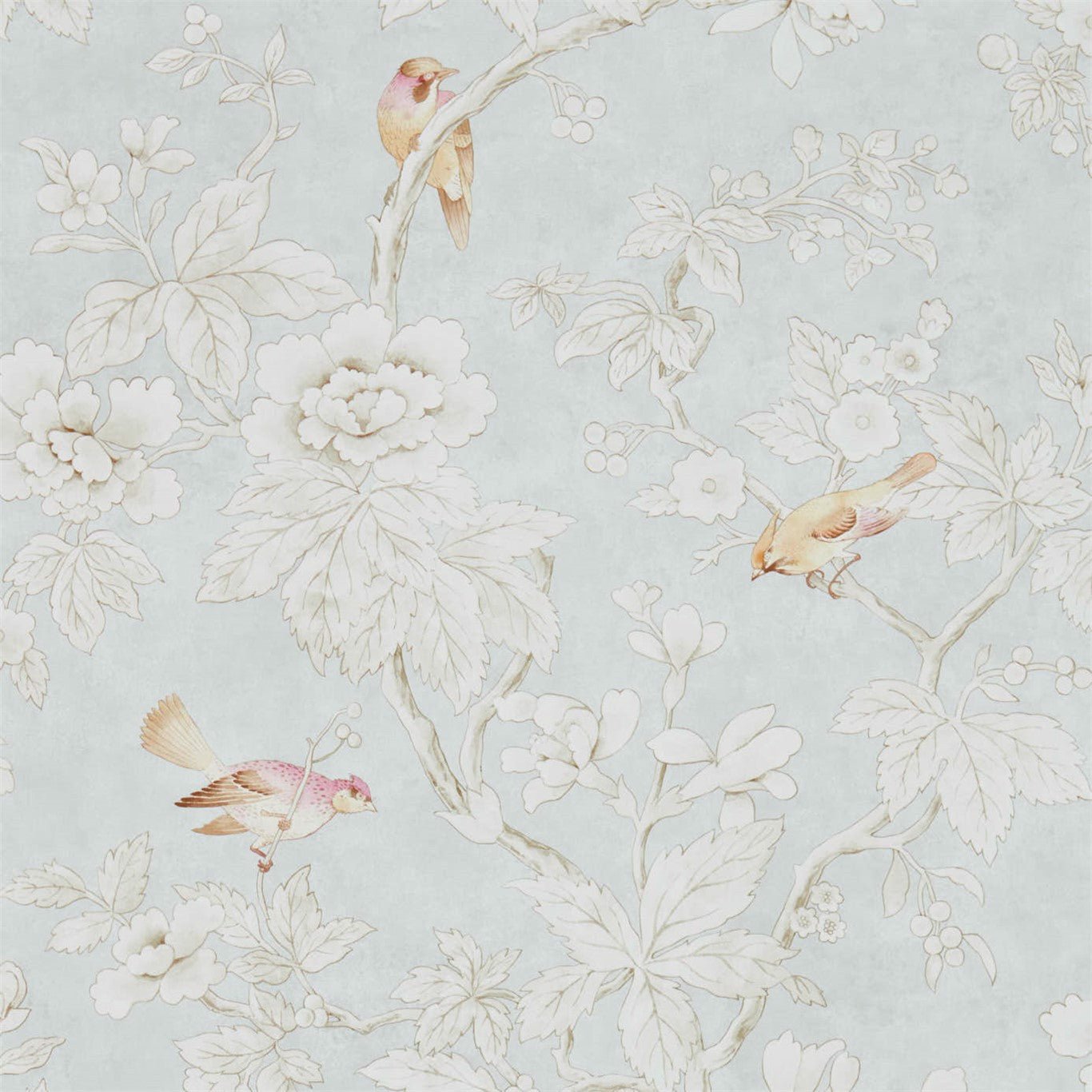 Chiswick Grove Wallpaper - Silver - DDAM216388