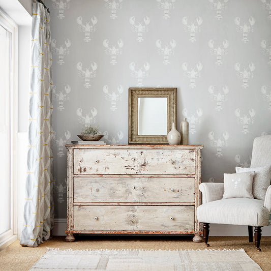 Cromer Wallpaper - Rust - Sanderson - DCOA216589 - Morris Wallpaper