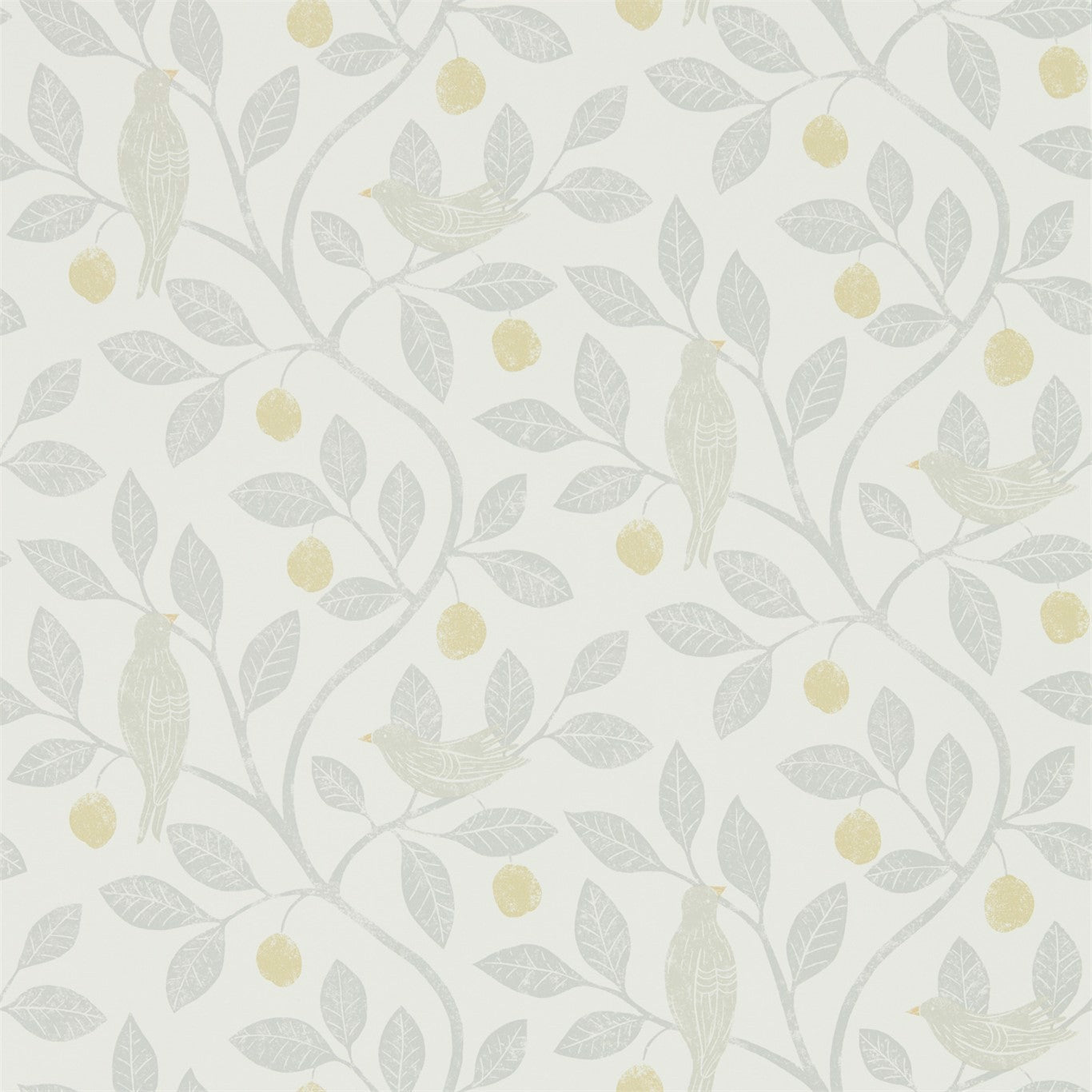 Damson Tree Wallpaper - Dijon/Mole - DHPO216363