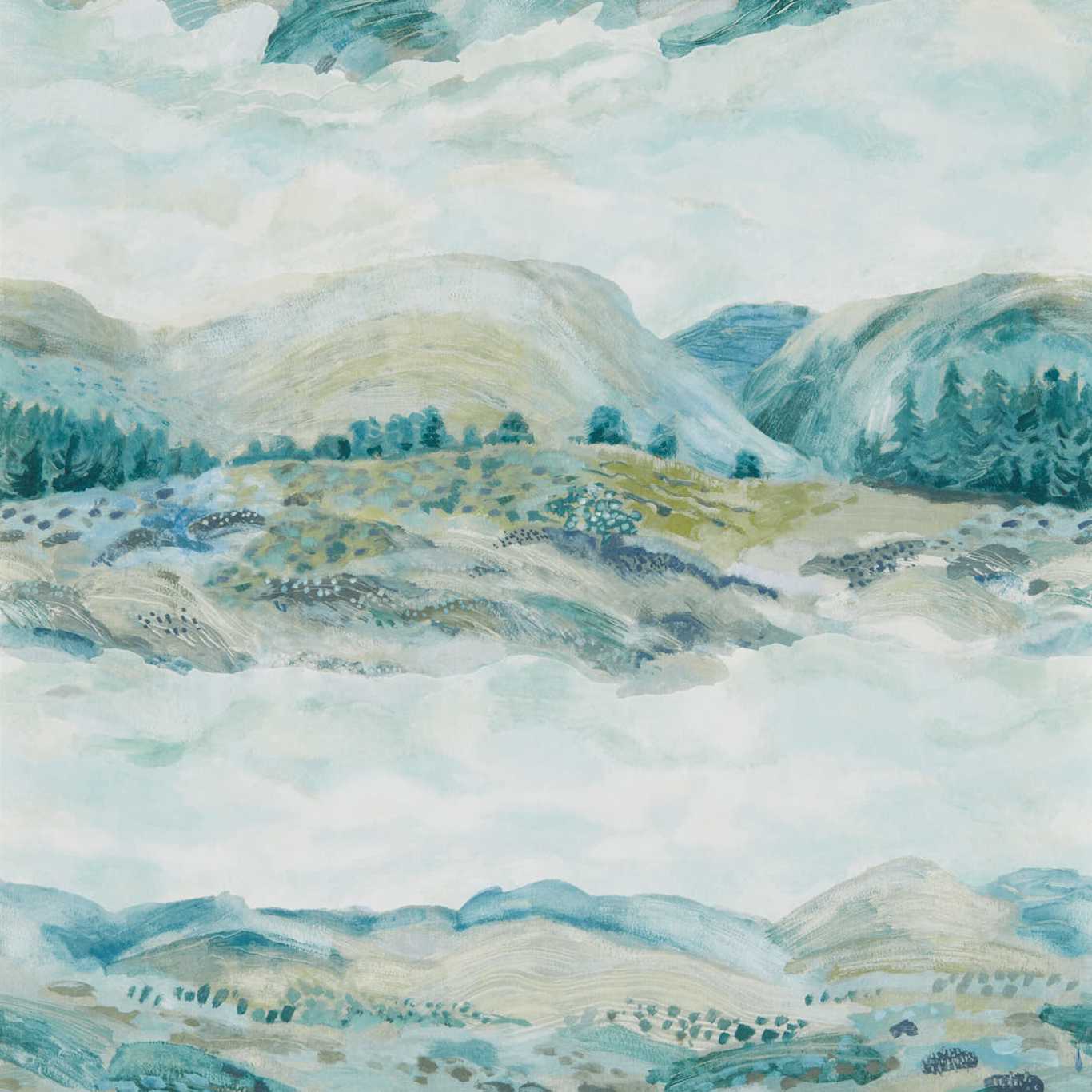 Elysian Wallpaper - Whitstable Blue - DYSI216594