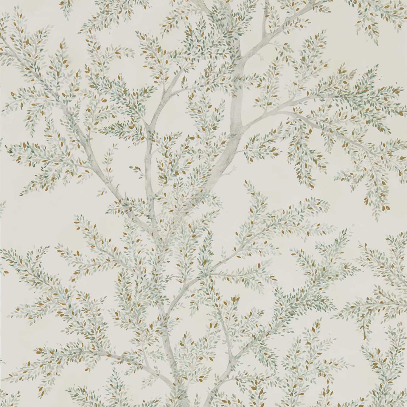 Farthing Wood Wallpaper - Sage Grey - DYSI216614