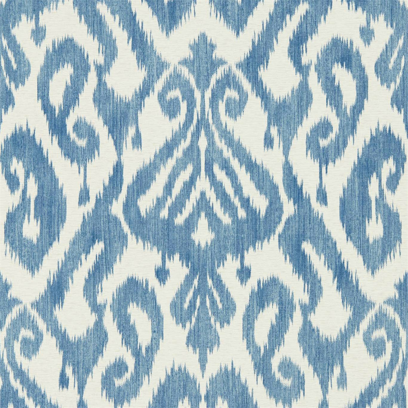 Kasuri Wallpaper - Indigo - DCPW216781