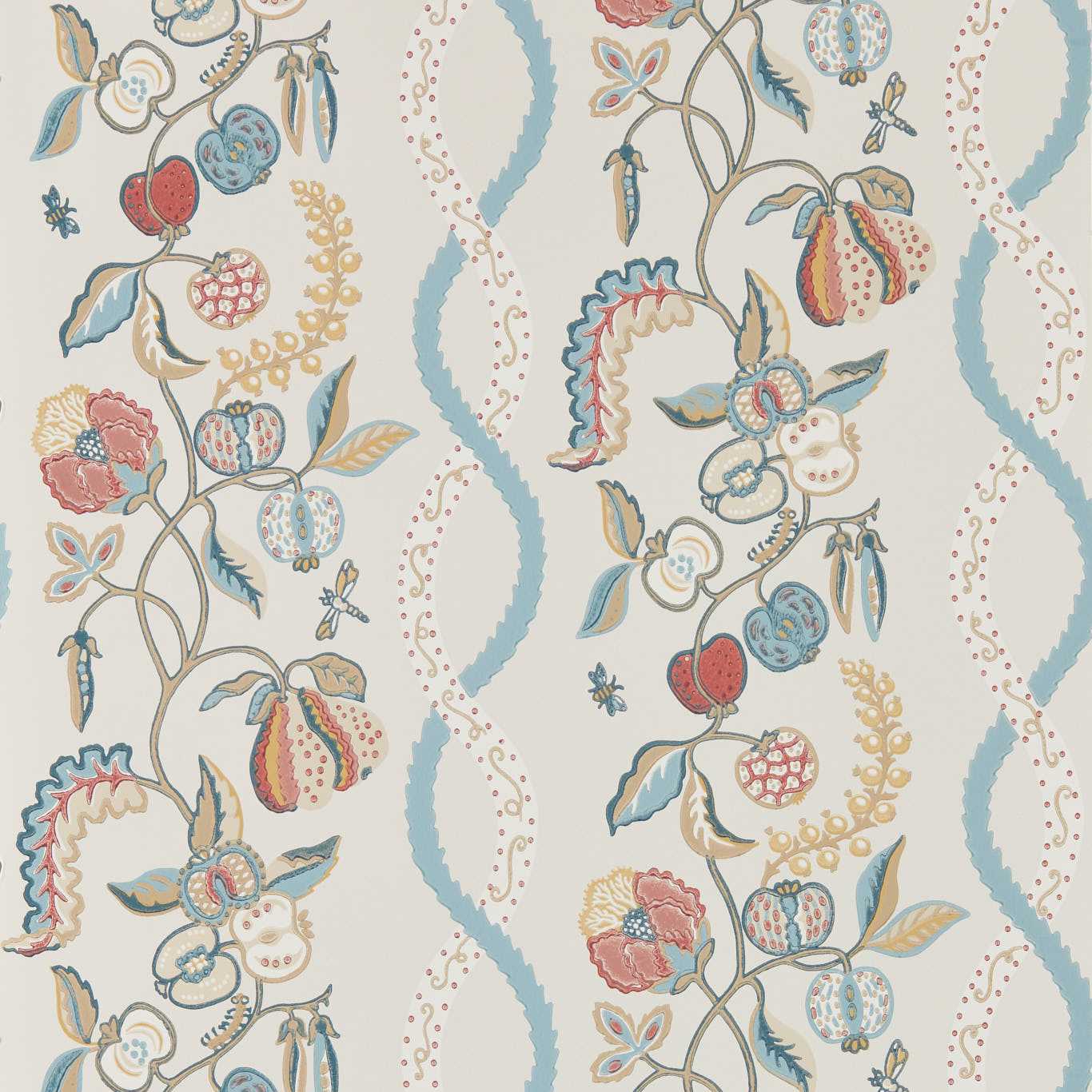 Kitchen Garden Wallpaper - Wedgwood & Gala - DHIP217499