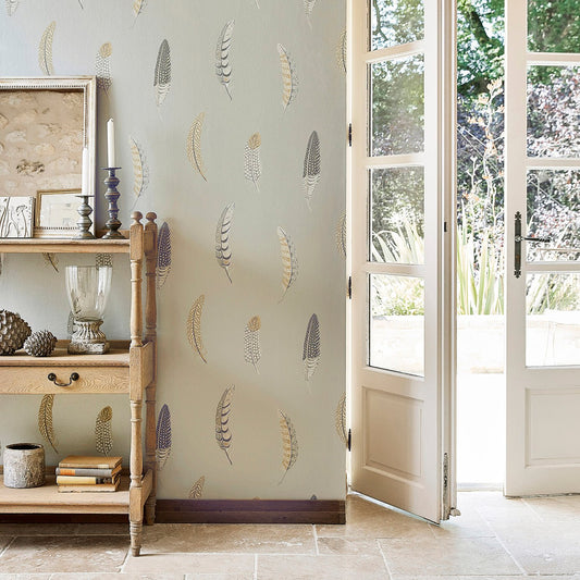 Lismore Wallpaper - Fig - Sanderson - DYSI216607 - Morris Wallpaper