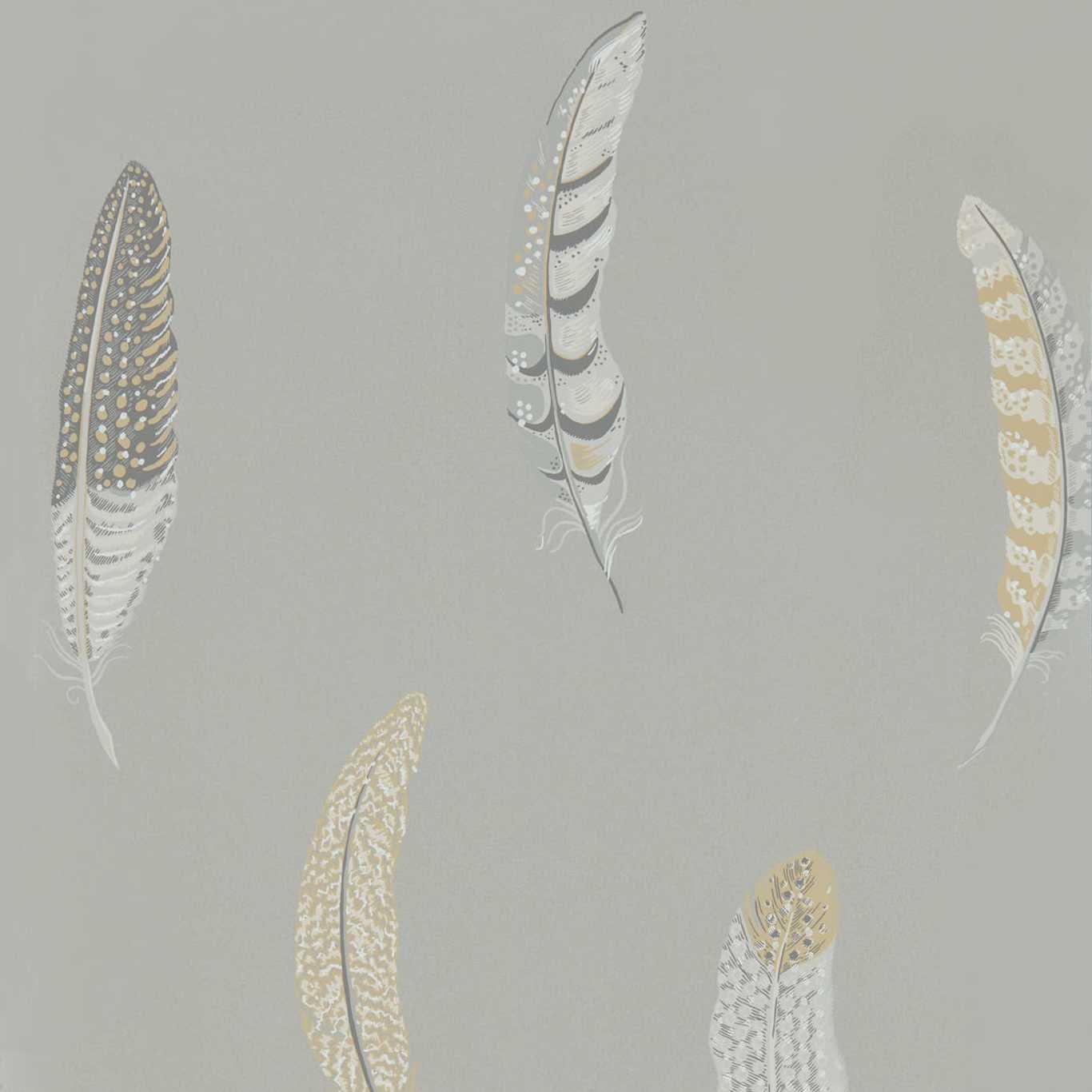 Lismore Wallpaper - Silver Grey - DYSI216605