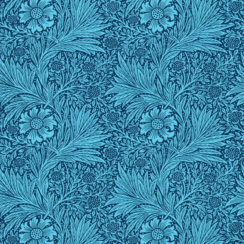 Marigold Wallpaper - Navy - Morris & Co - 216954