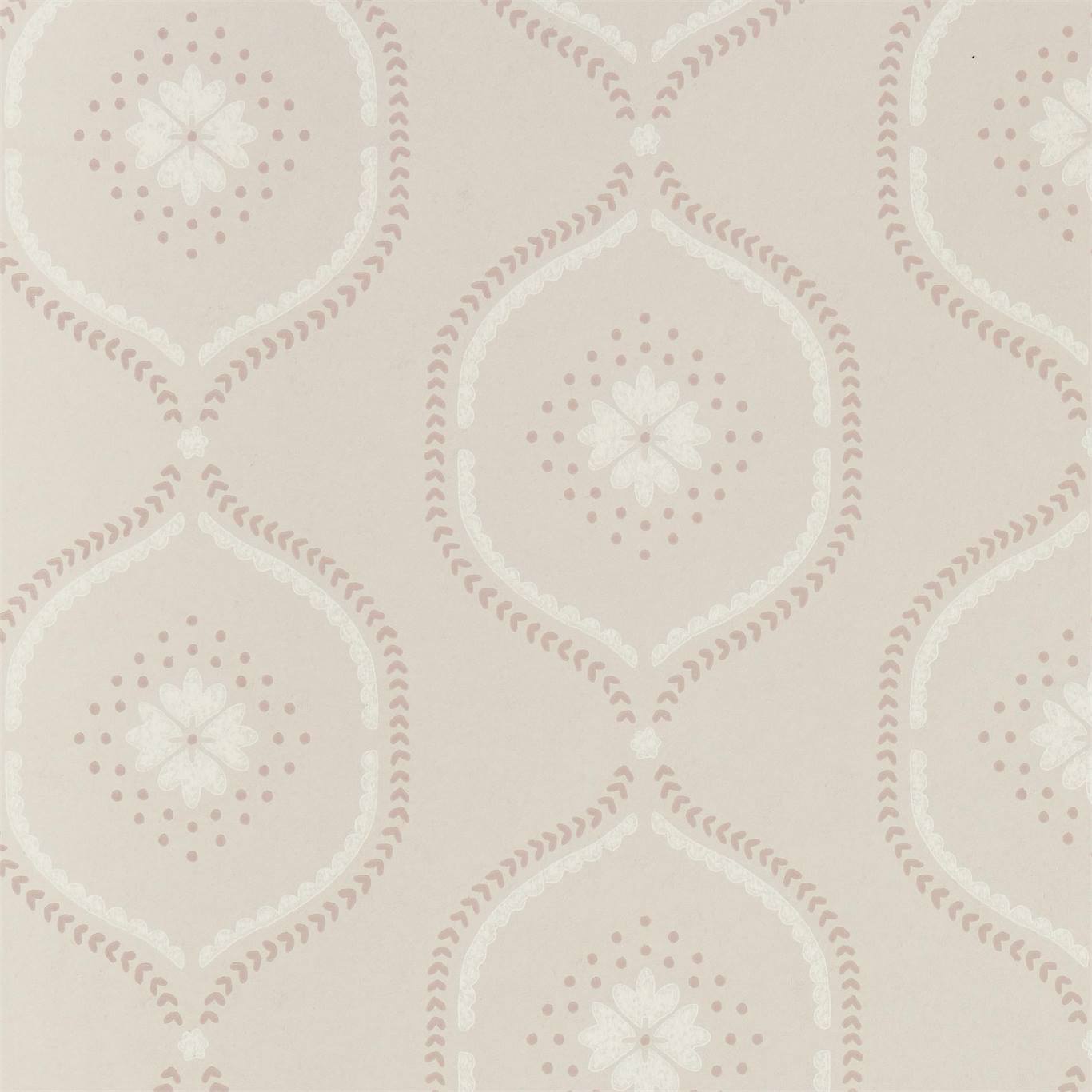 Milcombe Wallpaper - Powder Pink - DLMW216881