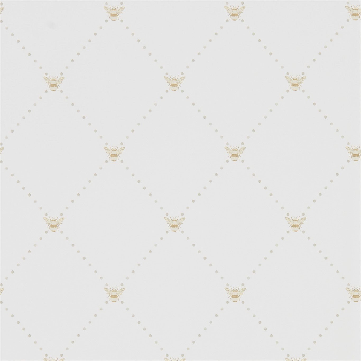 Nectar Wallpaper - Linen/Honey - DHPO216358