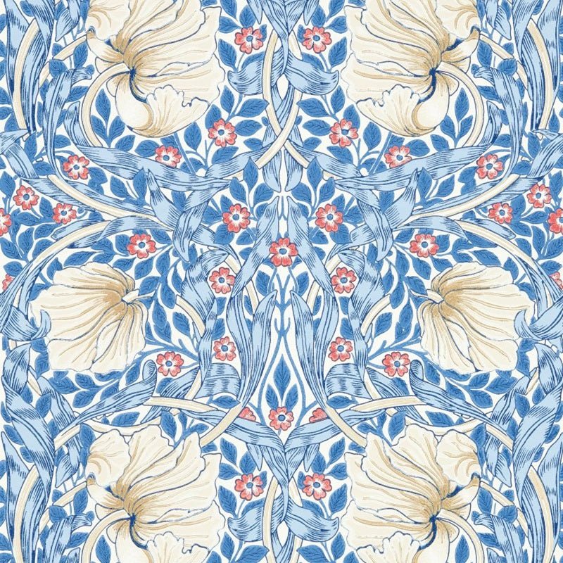 Pimpernel Wallpaper - Woad - Morris & Co - 217062