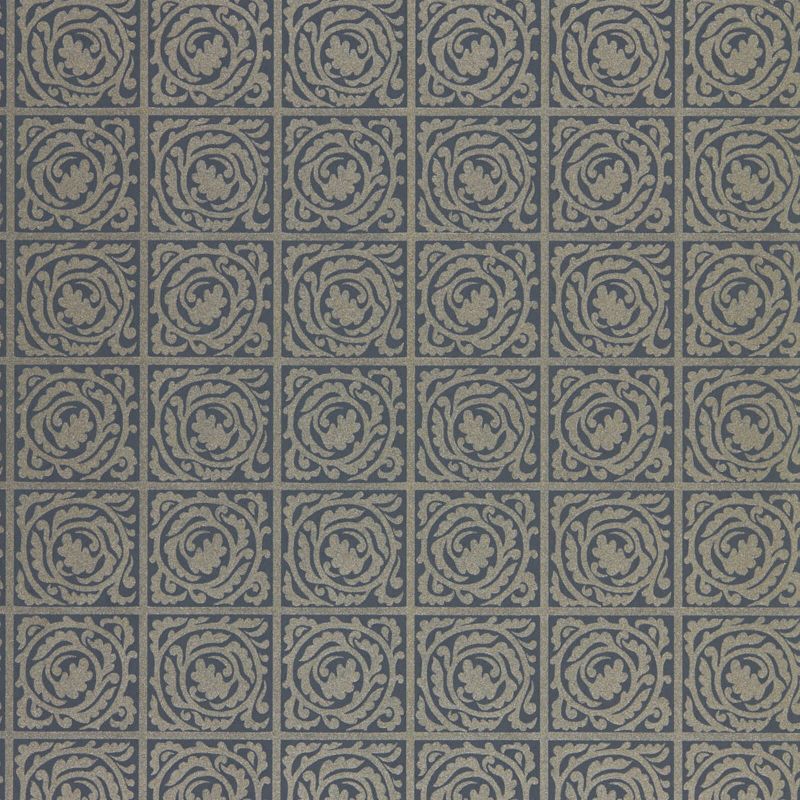 Pure Scroll Wallpaper - Ink - Morris & Co - 216547