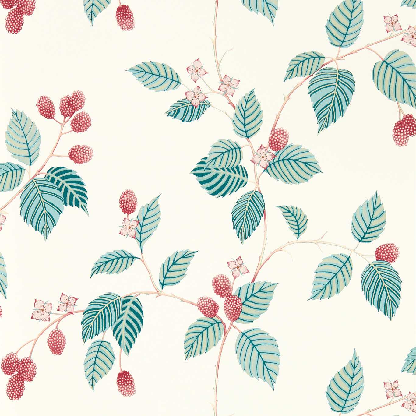 Rubus Wallpaper - Raspberry - DABW217228
