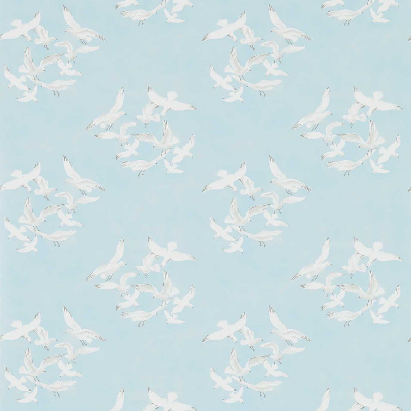 Seagulls Wallpaper - Blue - DVIN214585