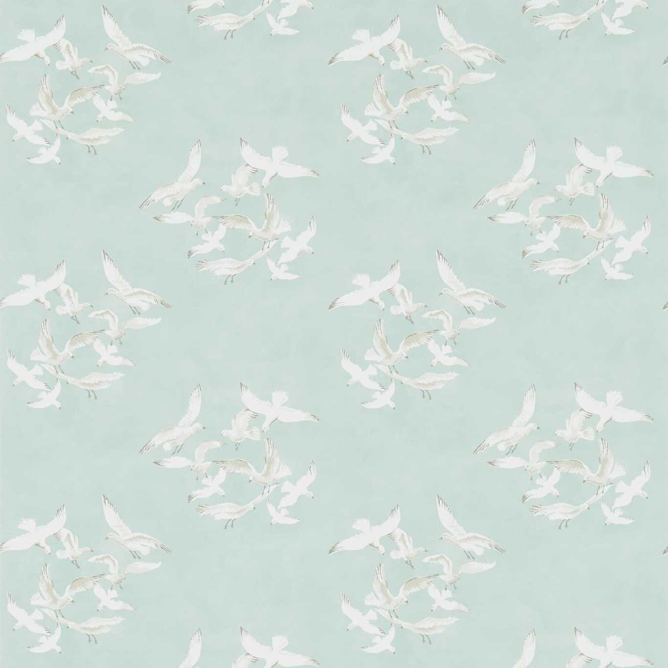Seagulls Wallpaper - Eau De Nil - DVIN214586