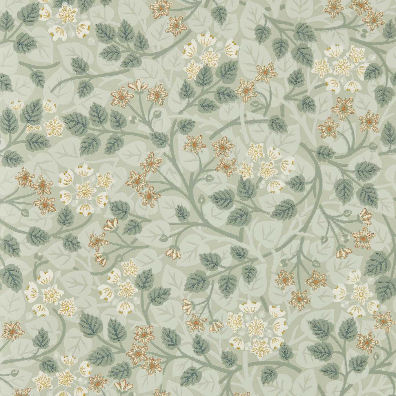 Silver Lime Wallpaper - Nymph - DHIP217516