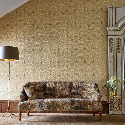 Snakeshead Wallpaper - Stone/Cream - Morris & Co - 216822