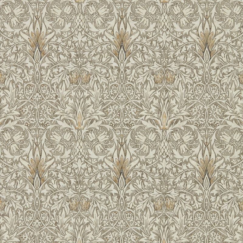 Snakeshead Wallpaper - Stone/Cream - Morris & Co - 216822 - Morris Wallpaper