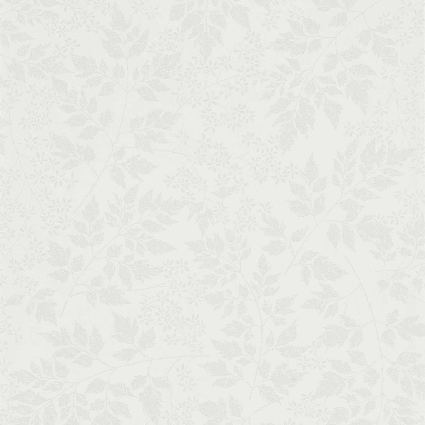 Spring Leaves Wallpaper - Dove - DHPO216373