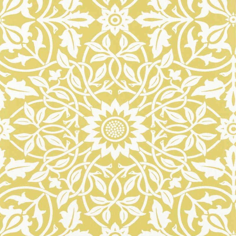 St James Ceiling Wallpaper - Sunflower - Morris & Co - 217078