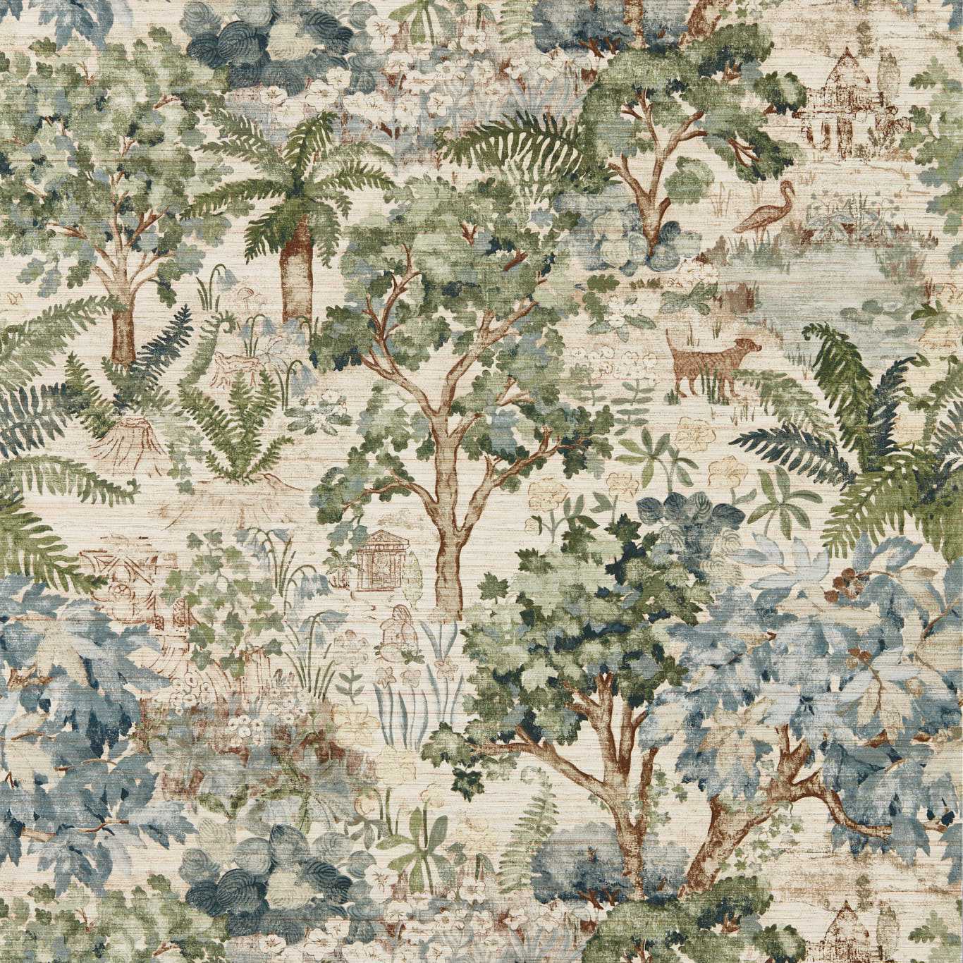 The Stumpery Wallpaper - Fern - DHIP217491