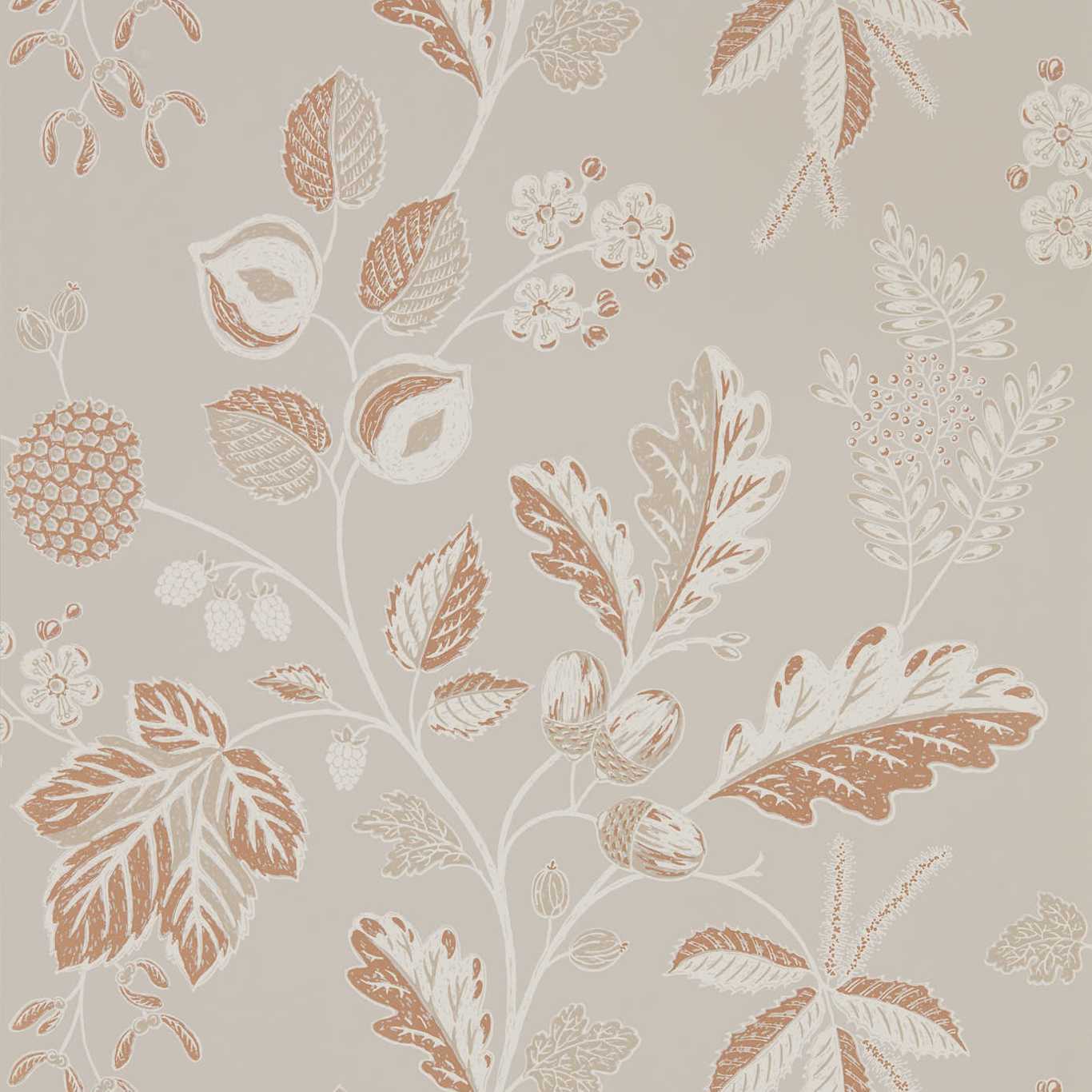 Warwick Wallpaper - Taupe - DYSI216615