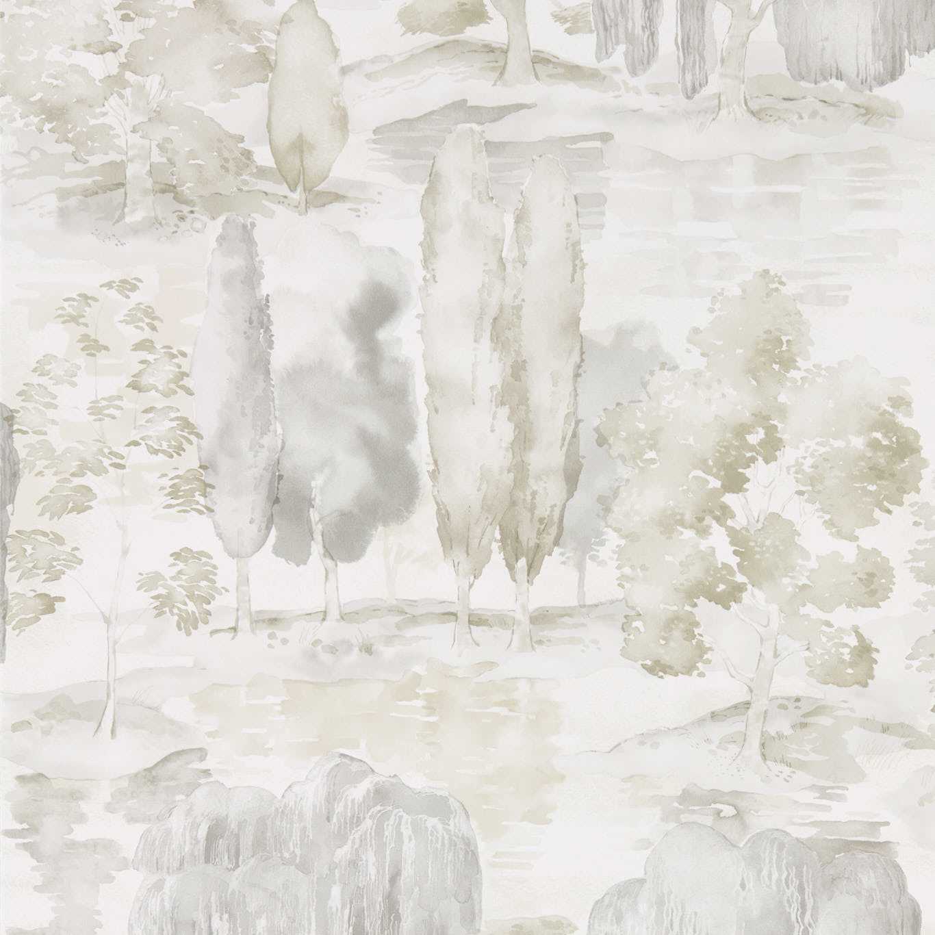Waterperry Wallpaper - Ivory/Stone - DWAP216280