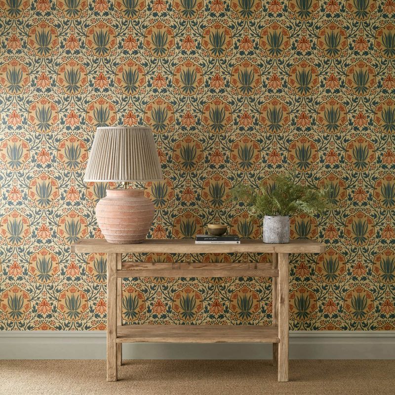 Iris & Rose Wallpaper