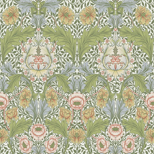 82058 - Myrtle Wallpaper - Green / Yellow - Midbec