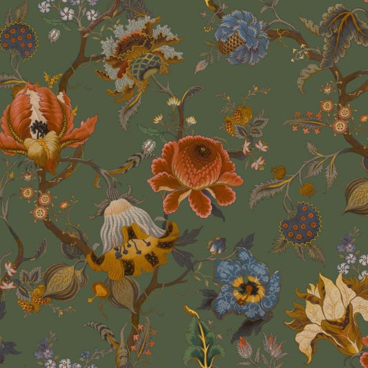 ARTEMIS Wallpaper - Moss-Green - House of Hackney