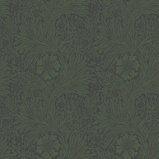 Marigold Fibrous Wallpaper - Green - 124255 - William Morris AH