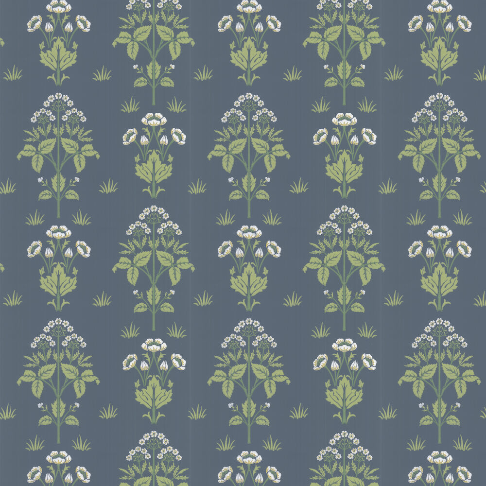 Meadow Sweet Wallpaper - Aegean Blue - 217382 - Morris Wallpaper WD