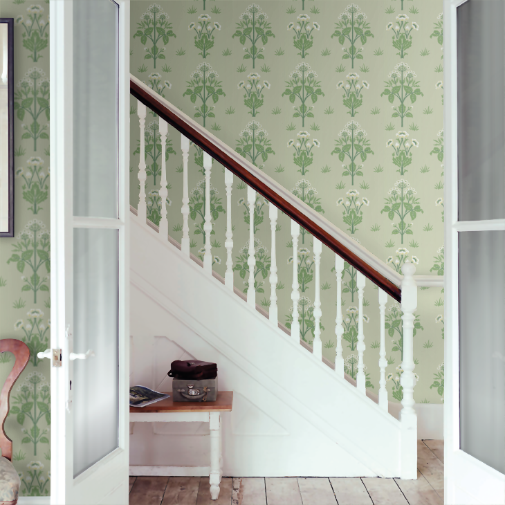 Meadow Sweet Wallpaper - Sage - 217383 - Morris Wallpaper WD