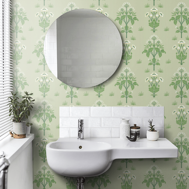 Meadow Sweet Wallpaper - Sage - 217383 - Morris Wallpaper WD