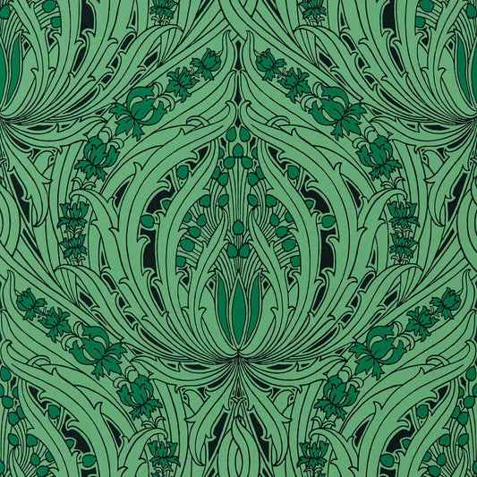 Mildmay Wallpaper - Goblin Green - 510012 - Morris & Co