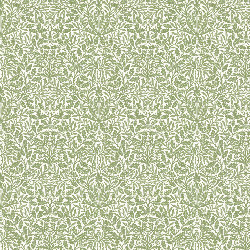 Pure Acorn Wallpaper - Fennel - 217402 - Morris Wallpaper WD