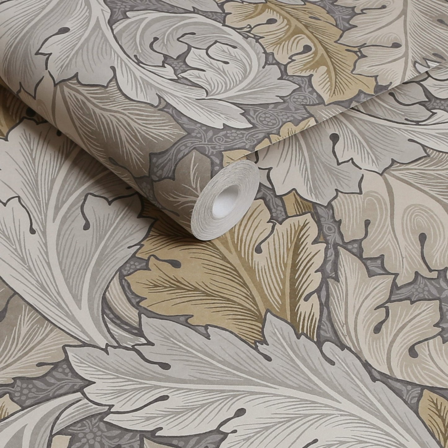 Acanthus Wallpaper - Neutral - 124226 - William Morris AH - Premier Wallcovering