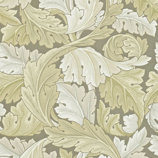 Acanthus Wallpaper - Stone - Morris & Co - 212552