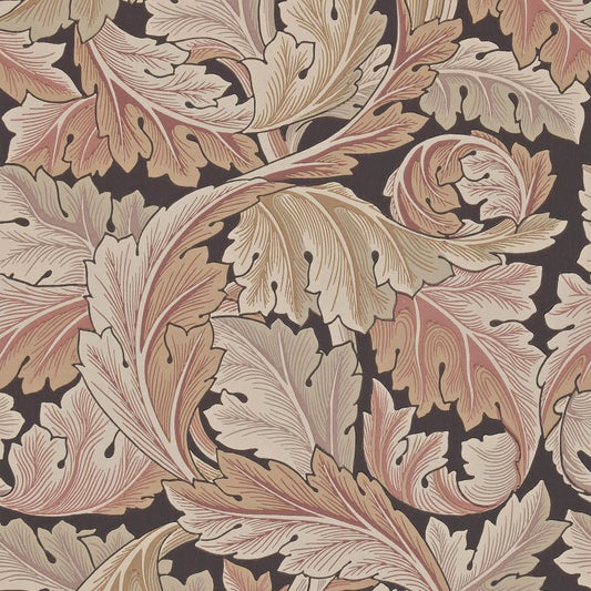 Acanthus Wallpaper - Terracotta - Morris & Co - 212551