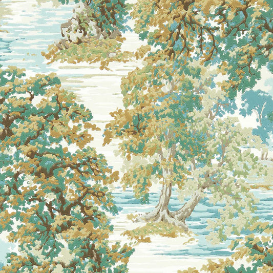 Ancient Canopy Wallpaper - Moss - DABW217221