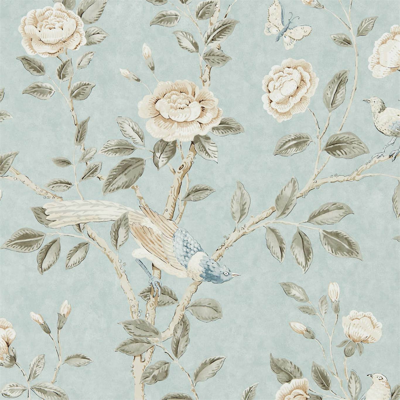 Andhara Wallpaper - Dove/Cream - DCPW216797