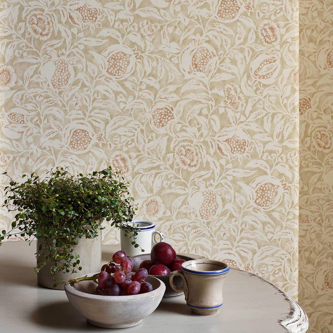 Annandale Wallpaper - Dove/Taupe - Sanderson - DDAM216394 - Morris Wallpaper