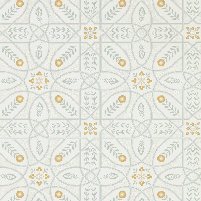 Brophy Trellis Wallpaper - Ivory Sage - Morris & Co - 216700