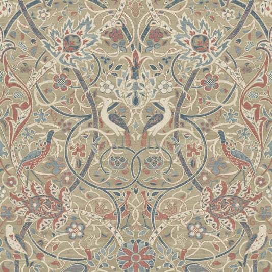 Bullerswood Wallpaper - Spice/Manilla - Morris & Co - 216446