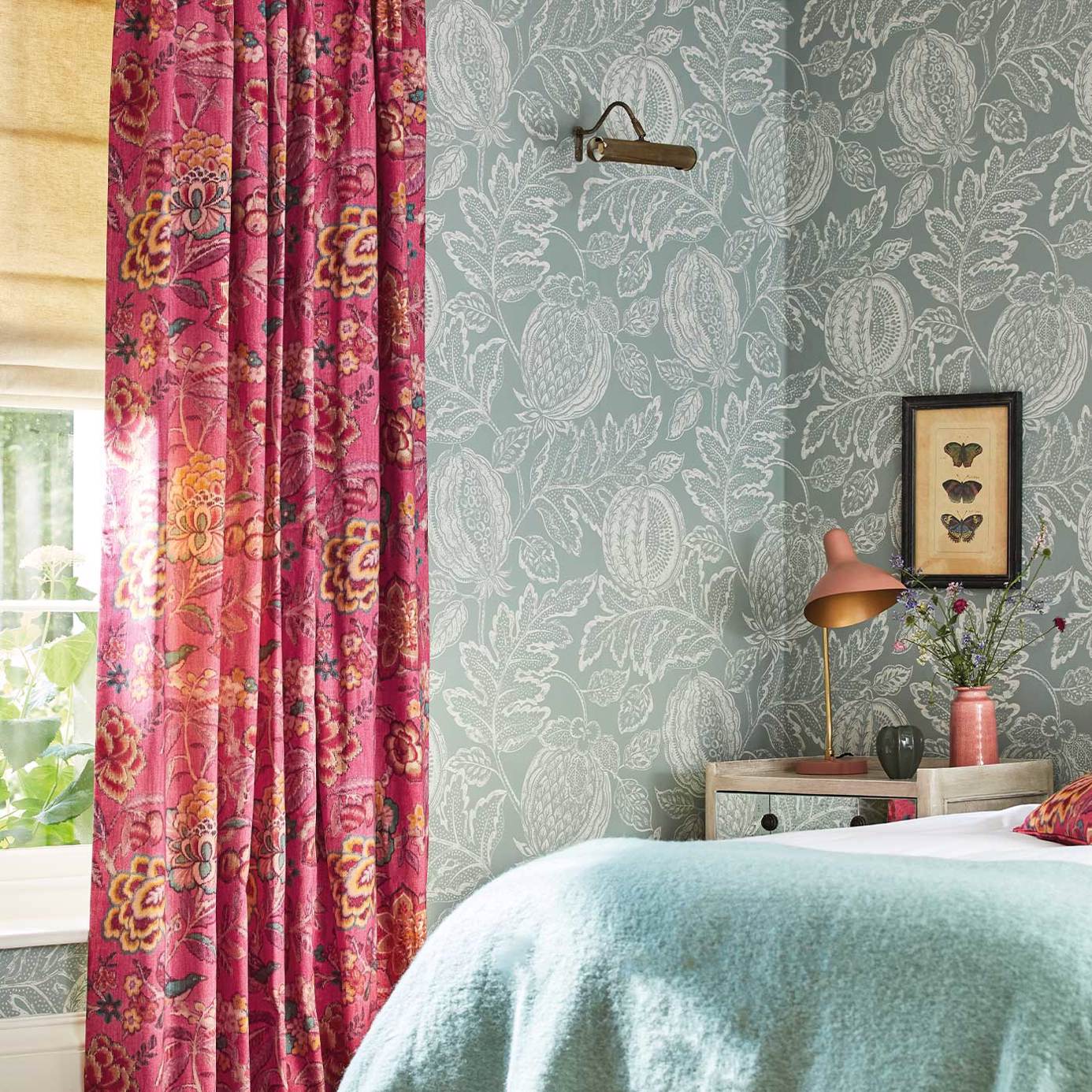 Cantaloupe Wallpaper - Clay - Sanderson - DCPW216763 - Morris Wallpaper