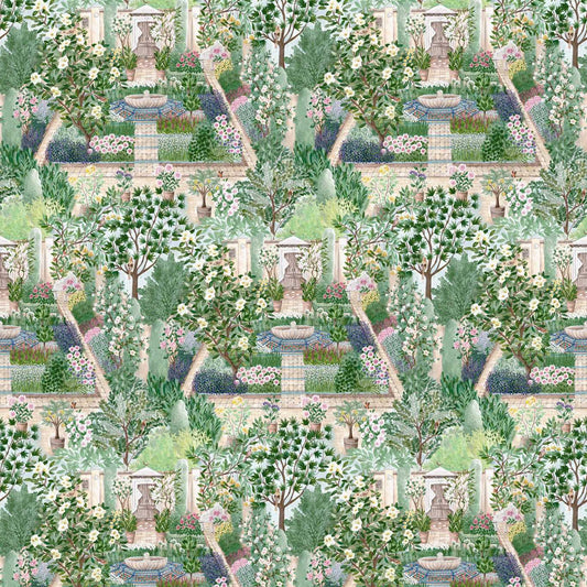 Carpet Garden Wallpaper - Sanctuary - DHIP217519
