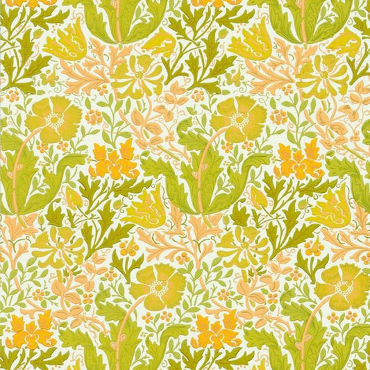 Compton Wallpaper - Summer Yellow - Morris & Co - 217099