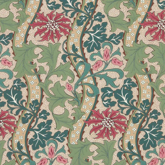 Cornflower Wallpaper - Madder/Forest - Morris & Co - 217580